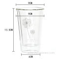 Hot Sale Handle Clear Glass Mugs